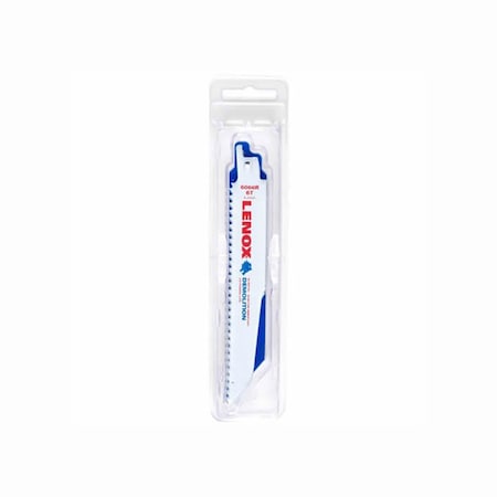Irwin DEMOLITION Reciprocating Saw Blades, 6066R, BI-MET 205126066R